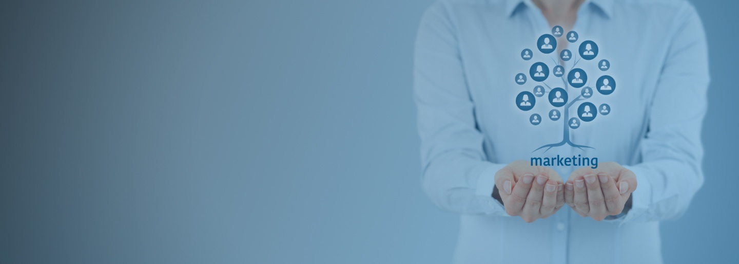 marketing graphics woman reaching out sarasota FL